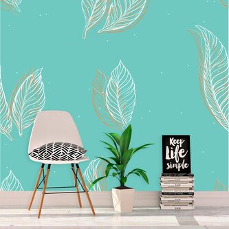 Tapeta Peříčka: 208x125 cm