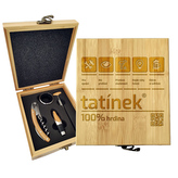 Dárková sada na víno Tatínek: 147×168×49 mm