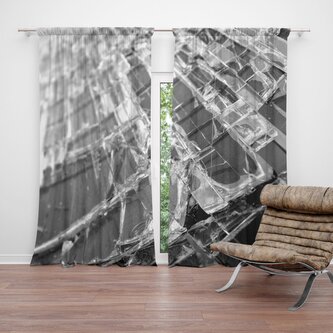 Závěs Rozbité sklo: 2ks 140x250cm Závěs Rozbité sklo: 2ks 140x250cm