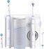 Oral-B Oral Health Center + iO Series 4 White set elektrického zubního kartáčku a ústní sprchy, bílá