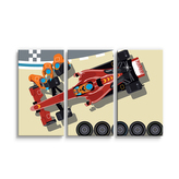 Obraz - 3-dílný Formule: 120x80 cm