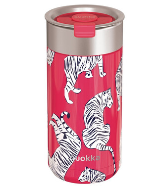 Termohrnek se sítkem Boost, 400ml, Quokka, tiger Termohrnek se sítkem Boost, 400ml, Quokka, tiger