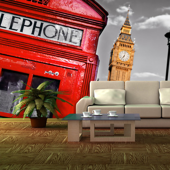 Tapeta Londýn 3: 125x75 cm