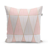 Polštář Růžovošedé jehlany: 50x50 cm