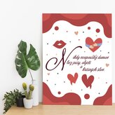 Dárková cedulka Neopouštěj domov: 30x40 cm