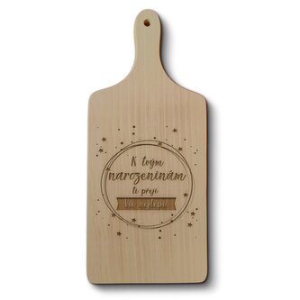 Prkénko K tvým narozeninám ti přeji vše nejlepší