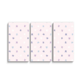 Obraz - 3-dílný Barevné hvězdy: 120x80 cm