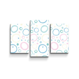 Obraz - 3-dílný Bublifuk: 75x50 cm