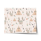 Plakát Zajíček indián: 120x80 cm