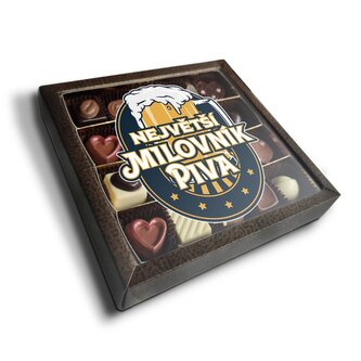 Pralinky Největší milovník piva: 20 ks pralinek