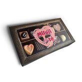 Pralinky Miluji tě srdce: 10 ks pralinek