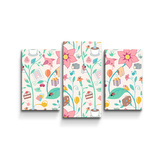 Obraz - 3-dílný Malování: 75x50 cm