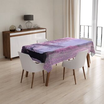 Ubrus Růžový strom: 90x90 cm