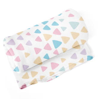 Deka Barevné trojúhelníčky: 150x120 cm