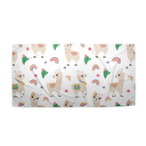 Ručník Roztomilé lamy: 50x100 cm