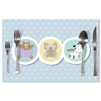 Prostírání Plyšáčci: 40x30cm