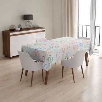 Ubrus Barevná školka: 130x170 cm