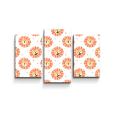 Obraz - 3-dílný Lvíčci: 75x50 cm