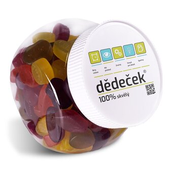 Gumové bonbóny Dědeček: 1 litr