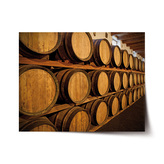 Plakát Dřevěné sudy: 120x80 cm