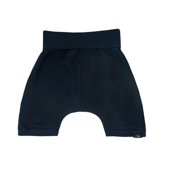 Žebrované kraťasy Tomi Navy blue; Barva: modrá; Velikost: 74