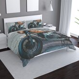 Povlečení Motorka: 140x200 / 90x70