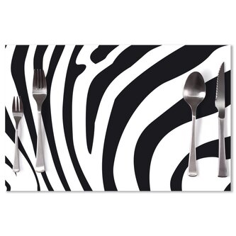 Prostírání Vzor zebry: 40x30cm