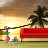 Tapeta Palma: 208x125 cm