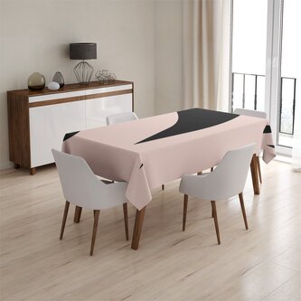 Ubrus Růžový vzor zebry: 145x240 cm