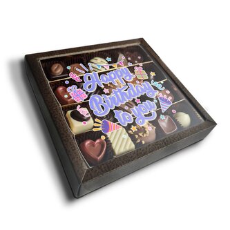 Pralinky Happy birthday to you 3: 20 ks pralinek