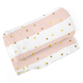 Deka Pruhy a zlaté tečky: 190x140 cm