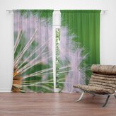 Závěs Odkvetlé pampelišky 3: 2ks 140x250cm