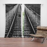 Závěs Koleje: 2ks 140x250cm