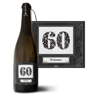 Prosecco k 60. narozeninám: 0,75 l 