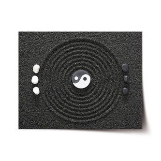 Plakát Jin a jang: 120x80 cm