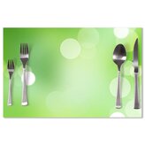 Prostírání Zelená abstrakce 2: 40x30cm