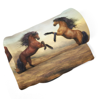 Deka Vzpínající se koně: 190x140 cm