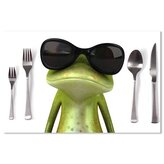 Prostírání Žába v brýlích: 40x30cm