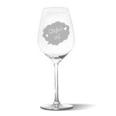 Sklenička na víno Chybíš mi: 49 cl