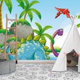 Tapeta Dinosauři 3: 125x75 cm