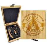 Dárková sada na víno Rozlučka se svobodou: 147×168×49 mm