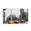 Obraz - 3-dílný Žluté taxiky: 120x80 cm