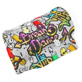 Deka Graffiti: 150x120 cm