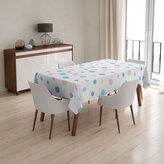 Ubrus Barevné puntíky na bílé: 130x170 cm