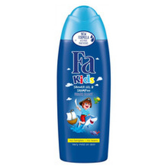 Fa Sprchový gel a šampon se svěží vůní Kids (Shower Gel & Shampoo) 250 ml child mix obalů