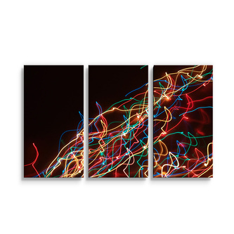Obraz - 3-dílný Světelný efekt: 120x80 cm
