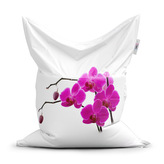 Sedací vak Fialové orchideje: 150x100 cm