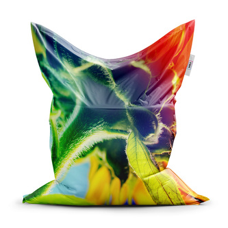 Sedací vak Duhová květina: 150x100 cm