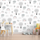 Tapeta Malované horkovzdušné balony: 125x75 cm