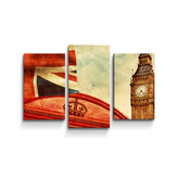 Obraz - 3-dílný Londýn 4: 75x50 cm